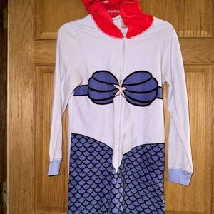 Disney ariel pj onepiece adult Halloween costume Little mermaid small/medium